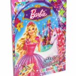 دفتر تلوين هيا نلون صغير بطابع Barbie - 14342