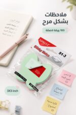 ⁦ورق ملاحظات لاصق XINGLI مارشميلو 100 ورقة - 11878⁩ - الصورة ⁦2⁩