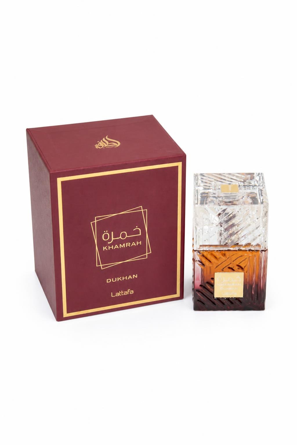 c11198ea-d675-4366-81da-21fbfb5b12e7.jpg عطر نسائي Lattafa Khamrah Dukhan بعبوة فاخرة - 3560068 - الصورة 1