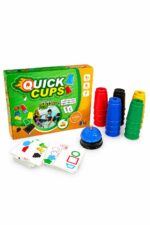 لعبة الأكواب السريعة Quick Cups مع جرس - موديل 8408487