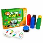 لعبة الأكواب السريعة Quick Cups مع جرس - موديل 8408487