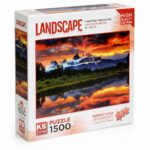 بازل KS Games Landscape 1500 قطعة Grand Teton - موديل 12434