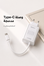 ⁦شاحن QBest سريع 33 واط بوصلة Type-C مدمجة QB41⁩ - الصورة ⁦3⁩