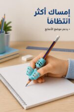 ⁦أداة مسك القلم Pencil Holder زرقاء - موديل 2949⁩ - الصورة ⁦2⁩