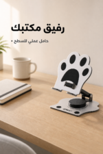 ⁦حامل هاتف مكتبي QBest بزاوية 360 درجة QB865⁩ - الصورة ⁦3⁩