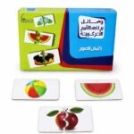 بزل دار القمر الخشبي إكمال الصور 24 قطعة - 507