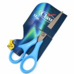 مقص كلاس 17 سم بمقابض زرقاء - موديل 15298