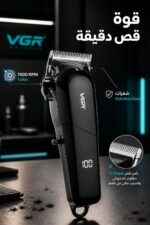 ⁦ماكينة حلاقة VGR VL-118 بسلك ولاسلكية مع شاشة LED⁩ - الصورة ⁦2⁩