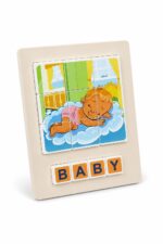 لوحة بزل خشبية مع تركيب كلمة BABY - موديل 15793