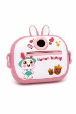 كاميرا رقمية صغيرة Sweet bunny بطباعة أبيض وأسود - 3322172