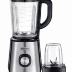 خلاط Kenwood BLM45.240SS زجاجي بقدرة 1000 واط مع وظيفة سحق الثلج