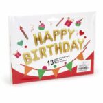 مجموعة بوالين Happy Birthday ذهبية 13 بالون - موديل 9842813