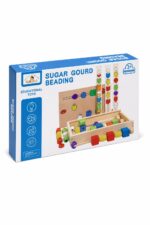 لعبة مطابقة الأنماط الخشبية SUGAR GOURD BEADING موديل 15820
