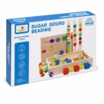 لعبة مطابقة الأنماط الخشبية SUGAR GOURD BEADING موديل 15820