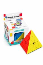 مكعب روبك مثلث Magic Cube هرمي ملون - موديل 8129185