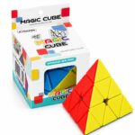مكعب روبك مثلث Magic Cube هرمي ملون - موديل 8129185