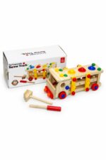 لعبة EDU TREE Screw Truck خشبية للفك والتركيب 6289538