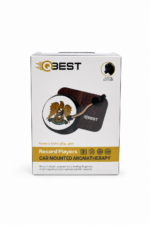 معطر سيارة QBest Record Players بتصميم مشغل أسطوانات