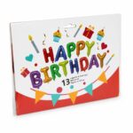 مجموعة بوالين Happy Birthday ملونة 13 بالون - 6083528