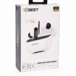 سماعات بلوتوث QBest QB600 بعزل ضوضاء وإضاءة LED