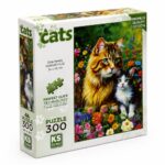 بازل KS Games Cats Family 300 قطعة 34 x 48 cm - موديل 12428