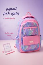 ⁦حقيبة مدرسية 3 سحابات للصف السادس إلى العاشر - 4058787⁩ - الصورة ⁦3⁩