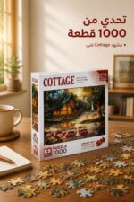 ⁦بازل KS Games Cottage من 1000 قطعة - موديل 12442⁩ - الصورة ⁦2⁩
