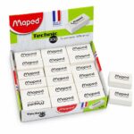 علبة محايات Maped Mini Technic بيضاء بسلفان 36 قطعة - 5459902