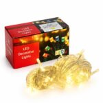 حبل إضاءة شمسي LED بـ100 ضوء للديكور - موديل 16586