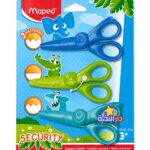 مقصات إبداعية بلاستيكية Maped SECURITY 3 قطع - موديل 1405