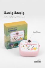⁦كاميرا Digital Mini بطباعة أبيض وأسود - موديل 6808766⁩ - الصورة ⁦4⁩