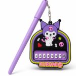 قلم جل أزرق بنفسجي مع بيانو Kuromi - موديل 9332