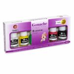 ألوان غواش Jades سائلة 6 ألوان مع فرشاة 25mL - موديل 6843