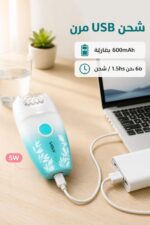 ⁦آلة إزالة شعر للجسم VGR V-738 بسرعتين وشحن USB⁩ - الصورة ⁦3⁩