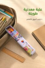 ⁦ألوان خشبية Tender 12 لون بعلبة معدنية طويلة - 12286⁩ - الصورة ⁦3⁩