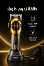 ⁦ماكينة حلاقة شعر VGR V-166 ببطارية 2000mAh و6 أمشاط⁩ - الصورة ⁦2⁩