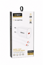 شاحن QBest PD للآيفون 30 واط Type-C موديل QB74