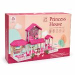 قصر باربي QIYI TOYS Princess House 134 قطعة - 9949963