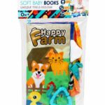 كتاب قماشي tiibaby Happy Farm بذيول - موديل 16144