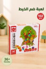 ⁦لعبة ضم الخيط MUWANZI شجرة خشبية 102 pcs - 16214⁩ - الصورة ⁦2⁩