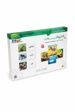 بوكس مهارات قرائية الحيوانات 50 بطاقة ملونة - موديل 13505