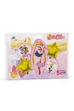 باكج بوالين حفلات Sailor Moon من JW BALLOON - 5 قطع