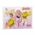 باكج بوالين حفلات Sailor Moon من JW BALLOON - 5 قطع