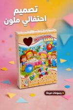 ⁦مجموعة بطاقات دعوة عيد ميلاد RABIE 5494182، 40 كرت مع ظرف⁩ - الصورة ⁦4⁩