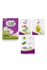 بطاقات دار القمر فلاش كارد مصغرة للأحرف العربية 938