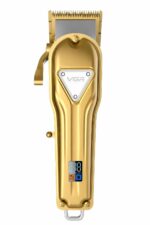 ماكينة قص شعر VGR V-140 ذهبية لاسلكية ببطارية 2500mAh