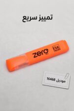 ⁦قلم هاي لايتر zero MISS Flat Neon برتقالي - موديل 16468⁩ - الصورة ⁦4⁩