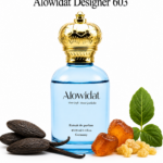 عطر رجالي Alowidat Designer 603 – عنبري دافئ بلمسة فانيليا وباتشولي