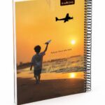 دفتر الأديب هارد كفر سلك قياس وسط 150 ورقة - 12712