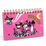 دفتر سلك للمهام اليومية والذكريات بتصميم Kuromi - 6598